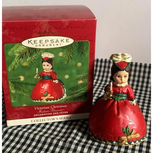 Hallmark Keepsake Victorian Christmas Madame Alexander Ornament 2001 Collectible - Picture 5 of 12